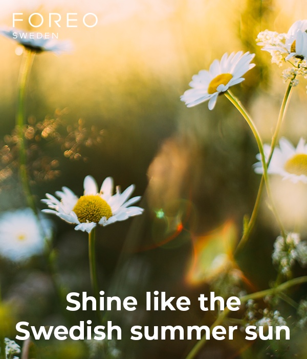Shine like the Swedish summer sun